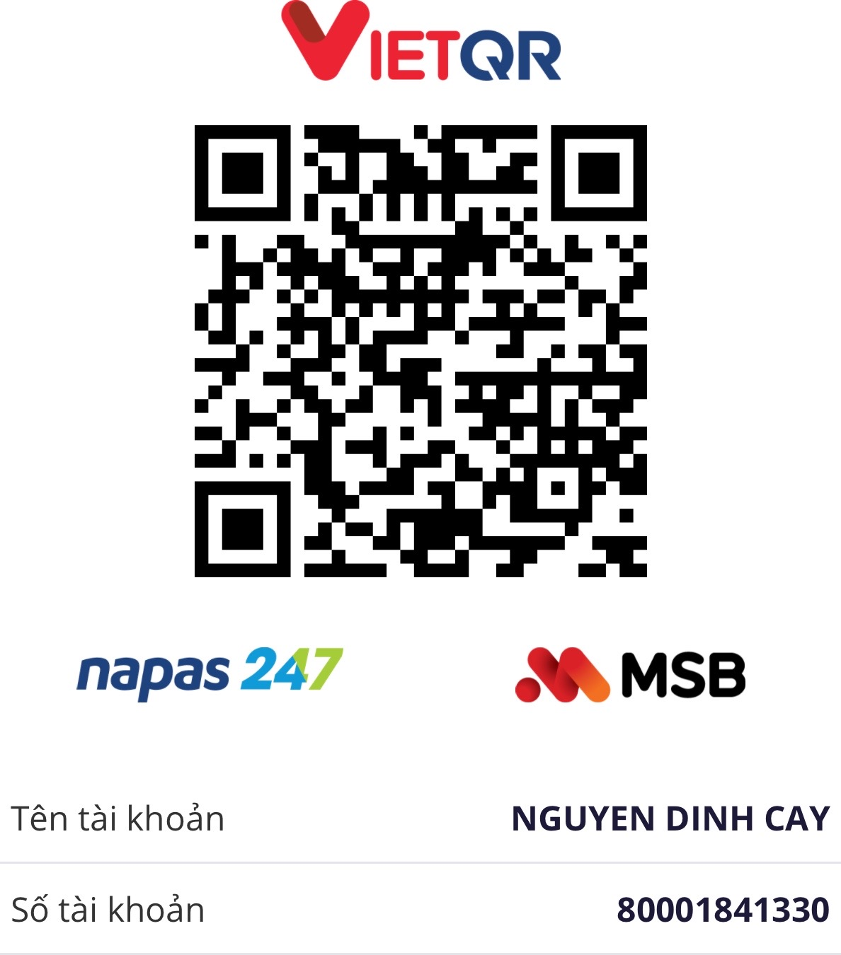 QR Nạp tiền